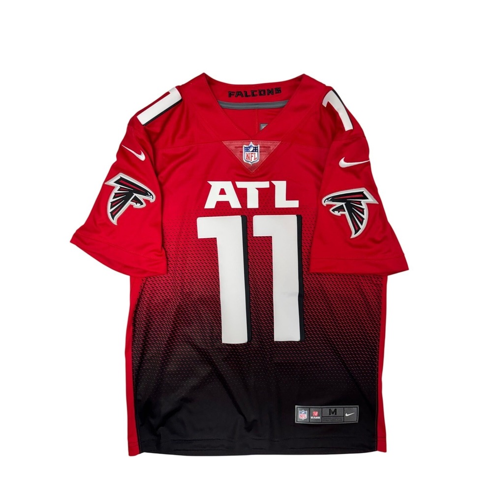 Mens Nike Julio Jones #11 Atlanta Falcons Elite Home Red Size M